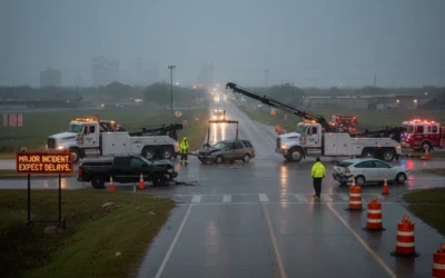 How Towing in Brownwood, TX Manages Multi-Vehicle Situations